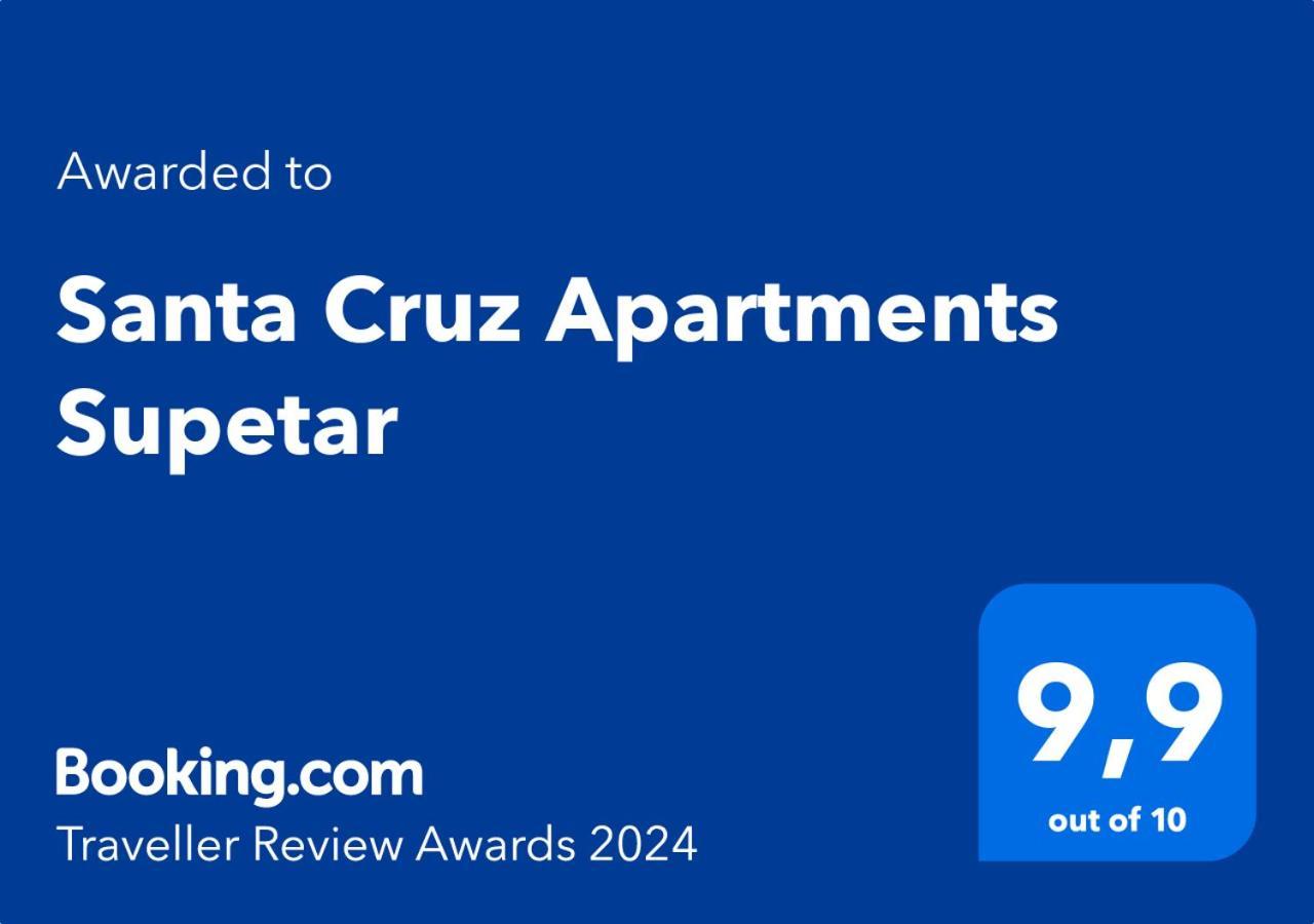 Santa Cruz Apartments Supetar Exterior foto